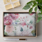 Elegantes, asiatisches Blumenmuster Seidenpapier (Geschenk)