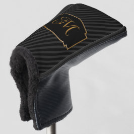 Elegantes, ausgeklügeltes Monogramm Golf Headcover