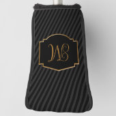 Elegantes, ausgeklügeltes Monogramm Golf Headcover (Rotieren 90)