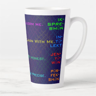 Elegantes Autismus Eigenschaften Farbe Jigsaw Puzz Milchtasse