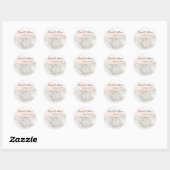 Elegantes Auto & Gown Wedding Stickers (Blatt)