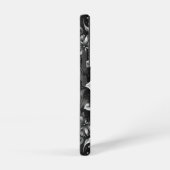 Elegantes B&W Verziertes Muster TelefonCase Samsung Galaxy Hülle (Rechte Seite)