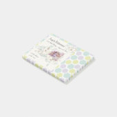 Elegantes Baby Boy oder Girl Scrapbook Foto Frame Post-it Klebezettel (angewinkelt)