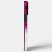 Elegantes Baby Pink und Fuschia Peonies Case-Mate iPhone Hülle (Rückseite / Rechts)