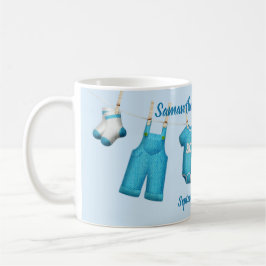Elegantes Baby Shower Coffee Tasse Gastgeschenk