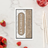 Elegantes Badetuch Serviette (Beispiel)