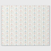 Elegantes Ballerina-Nussknacker-Geschenkpapier Geschenkpapier (Flach)