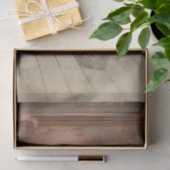 Elegantes Ballerina Portrait & Floral, Shabby Chic Seidenpapier (Geschenk)