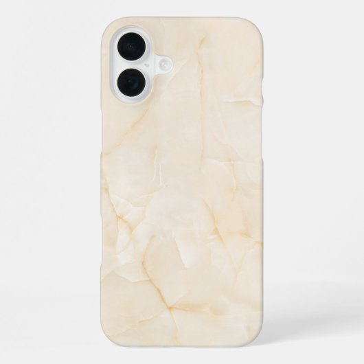 elegantes Barely There iPhone 16 Plus Case Hülle (Rückseite)