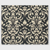 Elegantes Barock Geschenkpapier (Flach)
