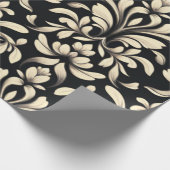 Elegantes Barock Geschenkpapier (Ecke)