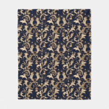 Elegantes Barock und Damaskus Dekor: Vintag Verzie