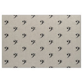 Elegantes Bassschlüssel-Gewebe Stoff (Yard (91,4 cm))