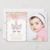 Elegantes bearbeitbares Party Einladung (Vorderseite)