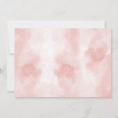 Elegantes bearbeitbares Party Einladung (Rückseite)