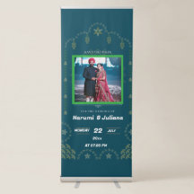 Elegantes Begrüßungsbanner