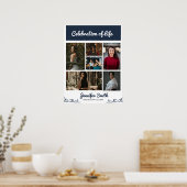 Elegantes Begrüßungszeichen Poster (Küche)