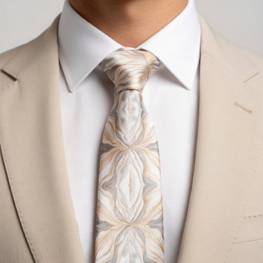 Elegantes Beige Krawatte