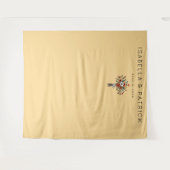 Elegantes beiges Blumenbouquet Wandteppich (Vorderseite (Horizontal))