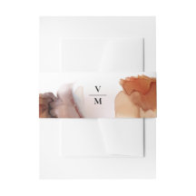 Elegantes Beispiel Orange WaterColor Tinte