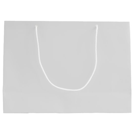 Elegantes benutzerdefiniertes Foto-Brautparty Große Geschenktüte (Rückseite)