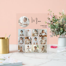 Elegantes benutzerdefiniertes Foto für die Collage Acrylschild