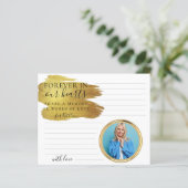 Elegantes benutzerdefiniertes Foto Gemeinsame Spei (Stehend Vorderseite)