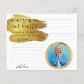 Elegantes benutzerdefiniertes Foto Gemeinsame Spei (Vorderseite)