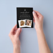 Elegantes, benutzerdefiniertes Foto-Logo Werbung s Flyer (Gruppe)