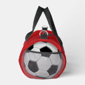 Elegantes benutzerdefiniertes Fußball-Logo Duffle Bag (Rechts)
