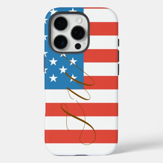 Elegantes benutzerdefiniertes Monogramm Case-Mate iPhone Hülle (Rückseite)