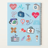 Elegantes, benutzerdefiniertes Planer-Notebook Planer (Rückseite)