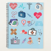 Elegantes, benutzerdefiniertes Planer-Notebook Planer (Vorderseite)