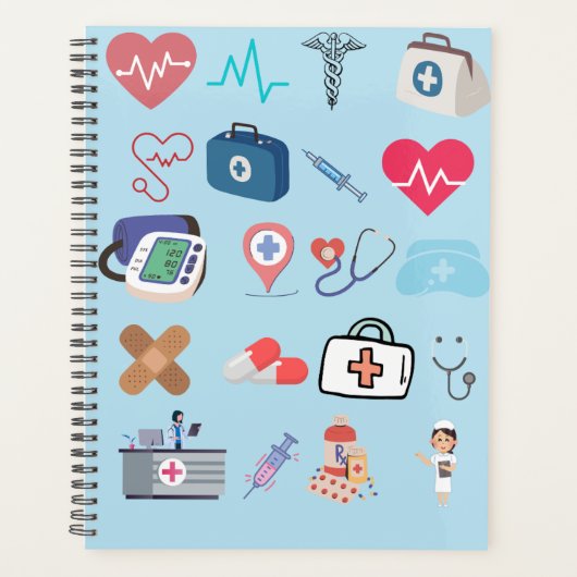 Elegantes, benutzerdefiniertes Planer-Notebook Planer (Vorderseite)