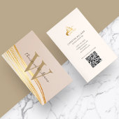 Elegantes Beruflich Modernes Minimalistisch Stilvo Visitenkarte