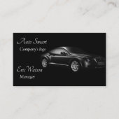 Elegantes, Berufliches Automobil Visitenkarte (Vorderseite)