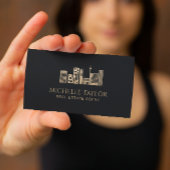 Elegantes Berufliches Foto Realtor Real Anwesen Visitenkarte