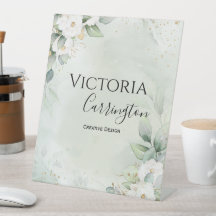 Elegantes Berufliches Geschäft mit Gold Green