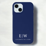 Elegantes Berufliches Monogramm Minimalistisch Case-Mate iPhone Hülle<br><div class="desc">Unsere elegante Berufliche Monogram Minimalistisch Collection: Steigern Sie Ihren Stil mit zeitloser Eleganz und Eleganz. Diese Kollektion wurde mit viel Liebe zum Detail gestaltet und bietet minimalistische Designs, die mit Ihrem personalisierten Monogramm verziert sind. Jedes Stück verströmt Professionalität und Raffinesse, perfekt um in jedem Ambiente einen bleibenden Eindruck zu machen....</div>