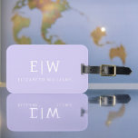 Elegantes Berufliches Monogramm Minimalistisch Gepäckanhänger<br><div class="desc">Unsere elegante Berufliche Monogram Minimalistisch Collection: Steigern Sie Ihren Stil mit zeitloser Eleganz und Eleganz. Diese Kollektion wurde mit viel Liebe zum Detail gestaltet und bietet minimalistische Designs, die mit Ihrem personalisierten Monogramm verziert sind. Jedes Stück verströmt Professionalität und Raffinesse, perfekt um in jedem Ambiente einen bleibenden Eindruck zu machen....</div>