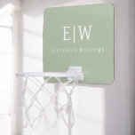 Elegantes Berufliches Monogramm Minimalistisch Mini Basketball Netz<br><div class="desc">Unsere elegante Berufliche Monogram Minimalistisch Collection: Steigern Sie Ihren Stil mit zeitloser Eleganz und Eleganz. Diese Kollektion wurde mit viel Liebe zum Detail gestaltet und bietet minimalistische Designs, die mit Ihrem personalisierten Monogramm verziert sind. Jedes Stück verströmt Professionalität und Raffinesse, perfekt um in jedem Ambiente einen bleibenden Eindruck zu machen....</div>