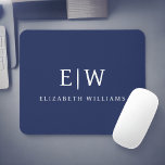 Elegantes Berufliches Monogramm Minimalistisch Mousepad<br><div class="desc">Unsere elegante Berufliche Monogram Minimalistisch Collection: Steigern Sie Ihren Stil mit zeitloser Eleganz und Eleganz. Diese Kollektion wurde mit viel Liebe zum Detail gestaltet und bietet minimalistische Designs, die mit Ihrem personalisierten Monogramm verziert sind. Jedes Stück verströmt Professionalität und Raffinesse, perfekt um in jedem Ambiente einen bleibenden Eindruck zu machen....</div>