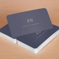 Elegantes Berufliches Monogramm Minimalistisch