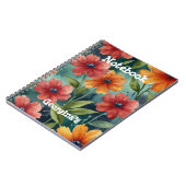 Elegantes Berufliches SpiralNotebook Notizblock (Linke Seite)
