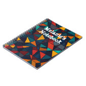 Elegantes Berufliches SpiralNotebook Notizblock (Linke Seite)
