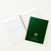 Elegantes Berufliches SpiralNotebook Notizblock (Innenseite)
