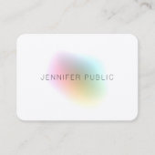 Elegantes Berufliches Template Visitenkarte (Vorderseite)