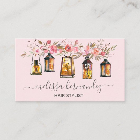 Elegantes berufliches visitenkarte (Vorderseite)