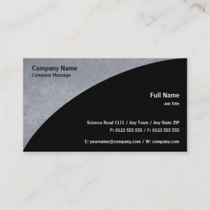 Elegantes berufliches visitenkarte