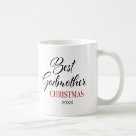 Elegantes Best Godmutter Weihnachten Foto Kaffee T Kaffeetasse